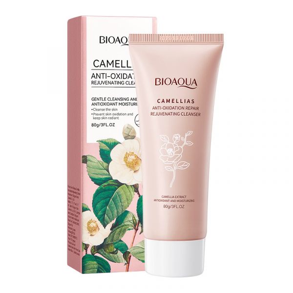 Gentle foam cleanser with camellia extract BIOAQUA.(4715)